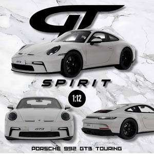 Porsche 911 (992) GT3 Touring Grey 1/12 GT SPIRIT GT460