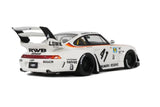 Porsche RWB Bodykit Kato San White 1/18 GT SPIRIT GT451