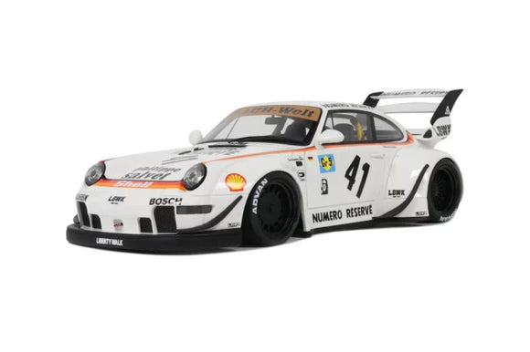 Porsche RWB Bodykit Kato San White 1/18 GT SPIRIT GT451
