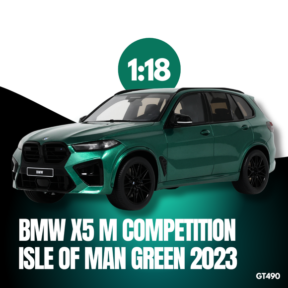 [ Pré-commande ] BMW X5 M Compétition Isle Of Man Green 2023 1/18 GT SPIRIT GT490
