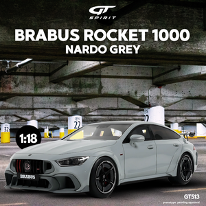 [ Pré-commande ] Mercëdes-Benz Brabus Rocket 1000 Nardo Grey 1/18 GT SPIRIT GT513
