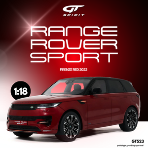 [ Pré-commande ] Range Rover Sport Firenze Red 2022 1/18 GT SPIRIT GT523