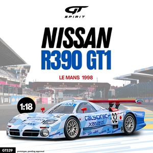[ Pré-commande ] Nissan R390 GT1 Le Mans 1998 Blue 1/18 GT SPIRIT GT529