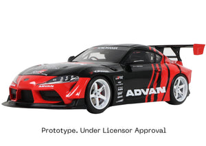 Toyota Supra GR By Advan Black 2020 1/18 GT SPIRIT GT889