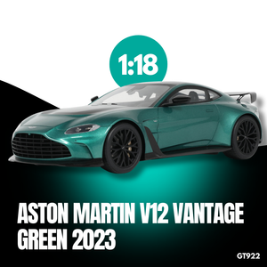 Aston Martin V12 Vantage Green 2023 1/18 GT SPIRIT GT922