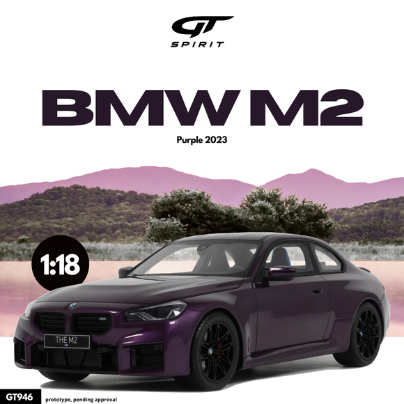 [ Pré-commande ] BMW M2 Purple 2023 1/18 GT SPIRIT GT946