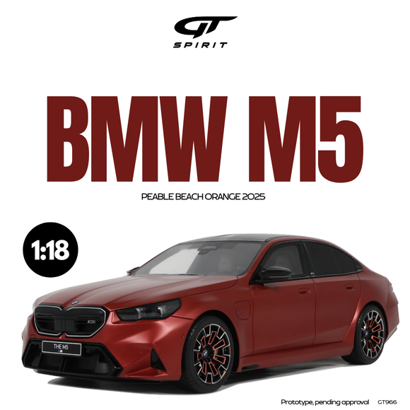 [ Pré-commande ] BMW M5 Peable Beach Orange 2025 1/18 GT SPIRIT GT966
