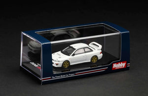 Subaru Impreza 22B STI Rallye Base Car White 1/64 HOBBY JAPAN HJ641041RW