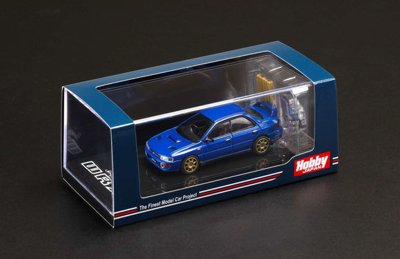 Subaru Impreza WRX 1992 With Engine 1/64 HOBBY JAPAN HJ642013BBL