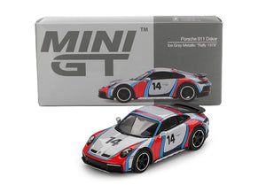 Porsche 911 992 Dakar #14 Martini Racing 2023 1/64 MINI GT MGT00964-L