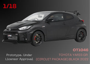 Toyota Yaris GR ( Circuit Package ) Black 2022 1/18 OTTOMOBILE OT1046