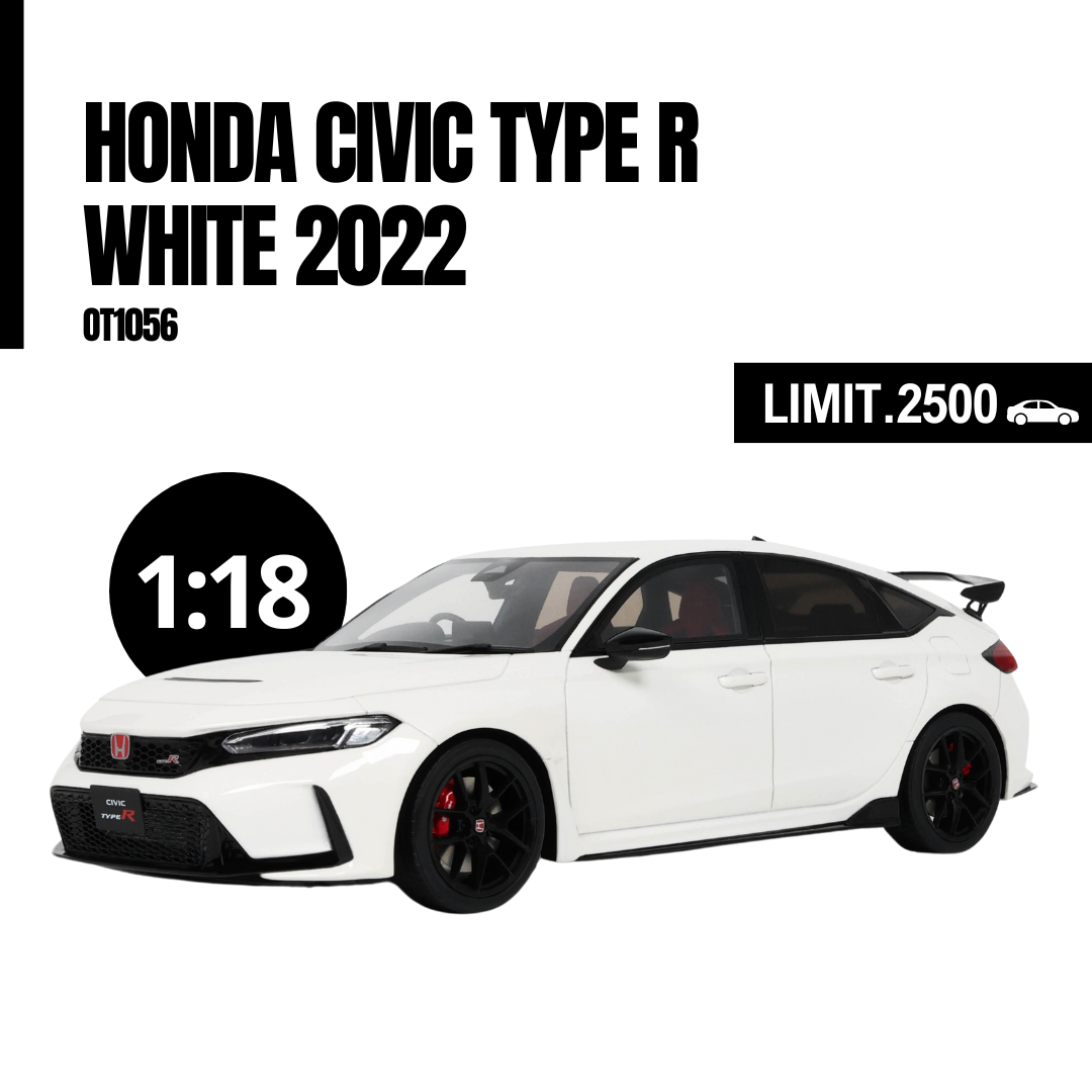Honda Civic Type R Championship White 1/18 OTTOMOBILE OT1056 ...