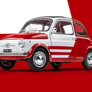 Fiat 500 Turbina Tribute 1965 1/18 SOLIDO S1801408