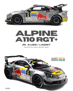 [ Pré-commande ] Alpine A110 RGT #6 Rallye Mont Blanc 2024 1/18 SOLIDO S1801630