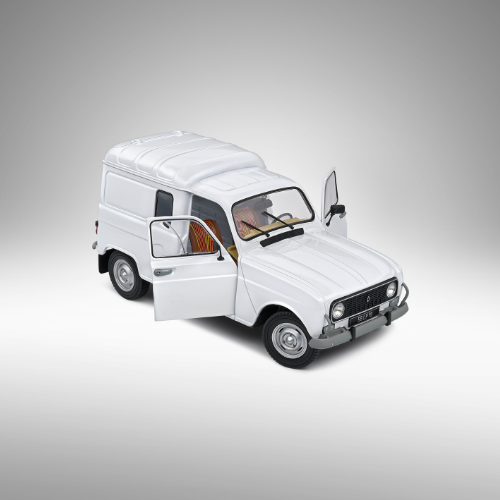 Renault 4L F4 White 1/18 SOLIDO S1802208 –