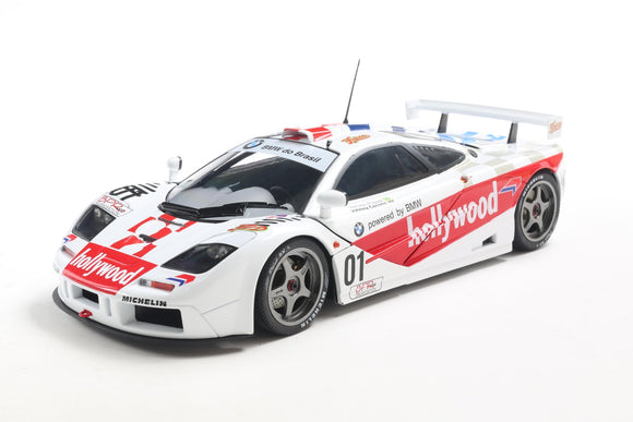 [ Pré-commande ] McLaren F1 GTR Short Tail White #01 Horas de Brasilia 1996 1/18 SOLIDO S1804111