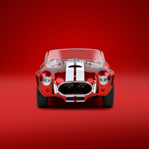 Shelby Cobra 427 Metallic Red 1/18 SOLIDO S1804909