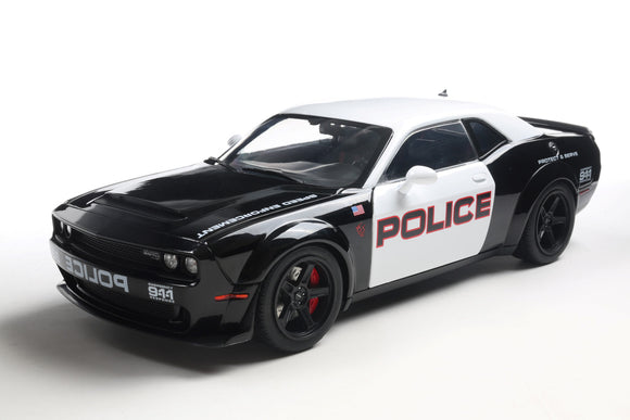 [ Pré-commande ] Dodge Challenger Demon Highway Police 2023 1/18 SOLIDO S1805715