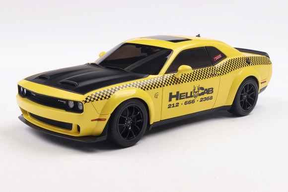 [ Pré-commande ] Dodge Challenger SRT Hellcat Redeye Widebody Nyc Hellcab 2023 1/18 SOLIDO S1805716