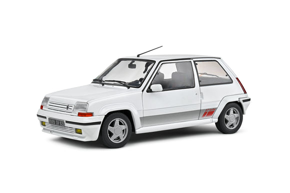 Renault 5 GT Turbo White 1/18 SOLIDO S1810002