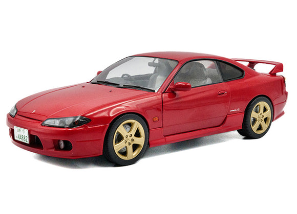 Nissan Silvia S15 Spec-R Aero Flame Red 1999 1/18 SOLIDO S1812202