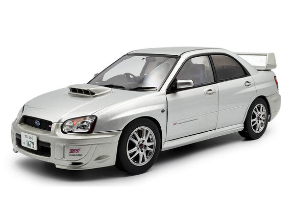 Subaru Impreza WRX STI Premium Silver 2003 1/18 SOLIDO S1812303