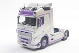 Volvo FH Globetrotter XL Silver & Purple 2023 1/24 SOLIDO S2400105