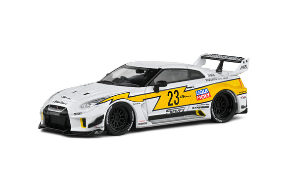 Nissan GTR R35 LBWK Silhouette White 2019 1/43 SOLIDO S4311208