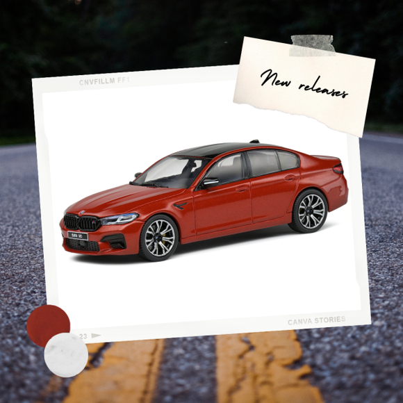 BMW M5 Compétition Red 1/43 SOLIDO S4312702