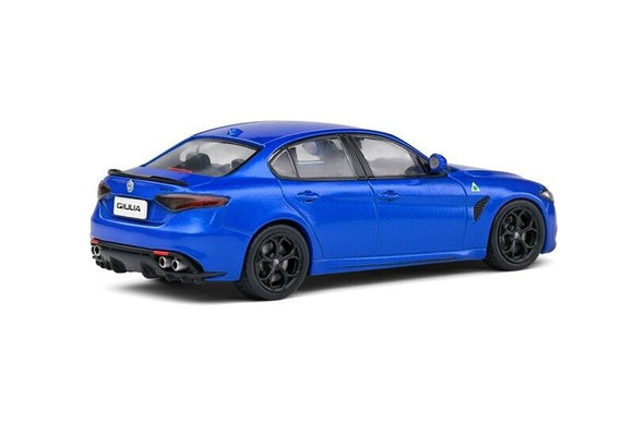 Alfa Roméo Giulia Quadrifoglio Blue 1/43 SOLIDO S4313104