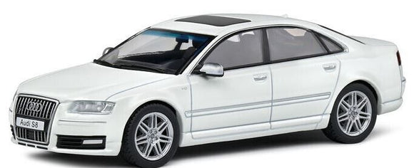Audi S8 D3 White 2010 1/43 SOLIDO S4313302