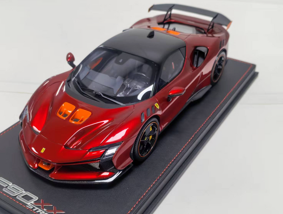 Ferrari SF90XX Stradale 1/18 Dark Red Metallic