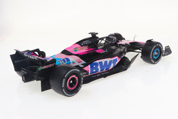 Alpine A524 F1 Gasly Presentation Pink 2024 1/18 SOLIDO S1811004