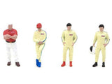 Figures Set Racer Drivers 1/64 TARMAC T64F-006-BRE1