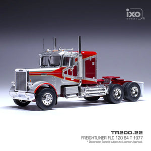 Freightliner FLC 120 64 T 1977 Gris / Rouge 1/43 IXO TR200.22