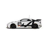 Alpine A110 GT4 + White Ultimate GT Endurance Cup 2024 1/18 OTTOMOBILE OT1201