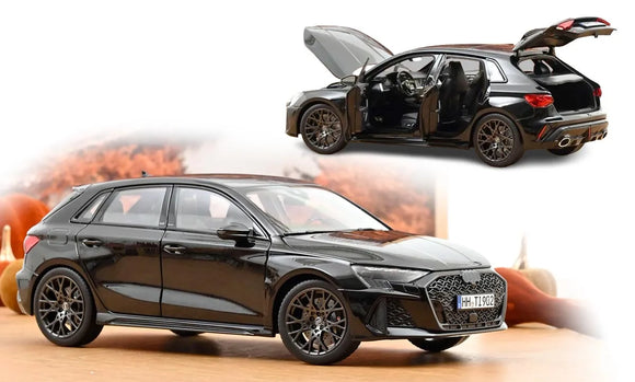[ Pré-commande ] Audi RS3 2025 Noir Mythe 1/18 NOREV 188388