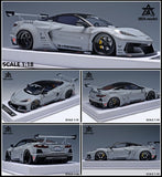 Chevrolet Corvette C8 LBWK Fighter Grey 1/18 BBA