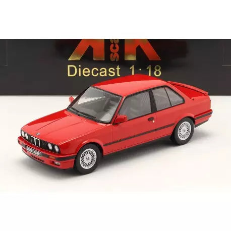 BMW 325i E30 M-Package 1987 Red 1/18 KK KKDC180742