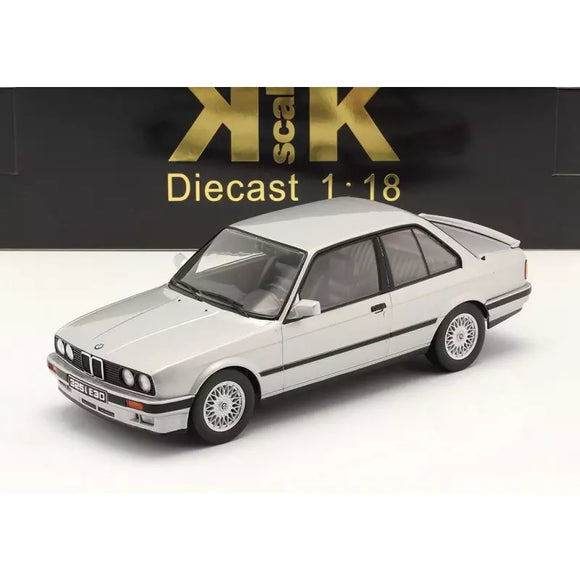 BMW 325i E30 M-Package 1987 Silver 1/18 KK KKDC180741