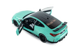 BMW M4 Performance Parts Solido Works Turquoise 2025 1/18 SOLIDO S1814501