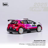 Citroën C3 Rally2 #42 Rallye Monte Carlo 2025 1/43 IXO RAM976.22