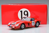 Ferrari 250 GTO Red #19 Le Mans 1962 1/18 GT SPIRIT CLDC001