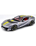 Ferrari 812 Competizione 2021 Grey 1/18 BBURAGO 18-01647