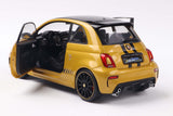 Fiat 595 Abarth Solido Works Yellow 2024 1/18 SOLIDO S1811306