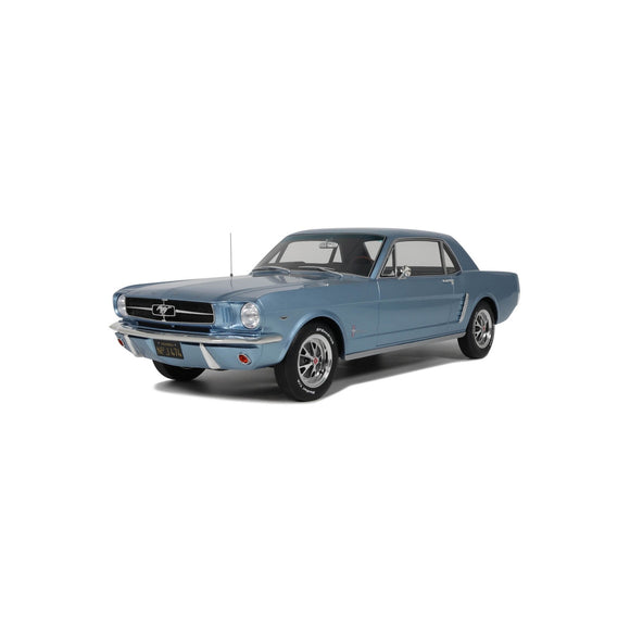Ford Mustang V8 Hardtop Silver Blue 1965 1/12 OTTOMOBILE G089