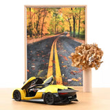 GT By Citroën 2008 Yellow & Black Concept Car 1/18 NOREV 181609