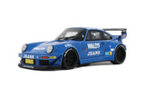 Porsche RWB Bodykit Osho Blue 1/18 GT SPIRIT GT448