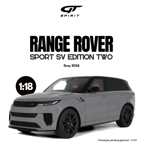 [ Pré-commande ] Range Rover Sport SV Edition Two Grey 2024 1/18 GT SPIRIT GT539