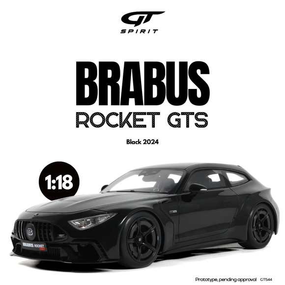 [ Pré-commande ] Mercëdes-Benz Brabus Rocket GTS Black 2024 1/18 GT SPIRIT GT544
